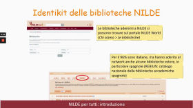 Pillola 01 - Introduzione a NILDE by Sistema_bibliotecario_Cnr